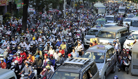 noi kho nguoi lai o to tai viet nam