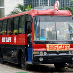 Xe bus cafe – điểm cafe độc lạ tại Hà Nội