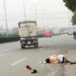 Truy úy cảnh sát bị xe ô tô tải đâm trọng thương