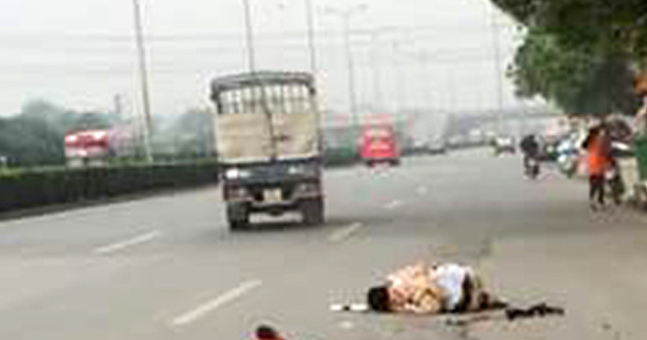 xe tai tong canh sat giao thong